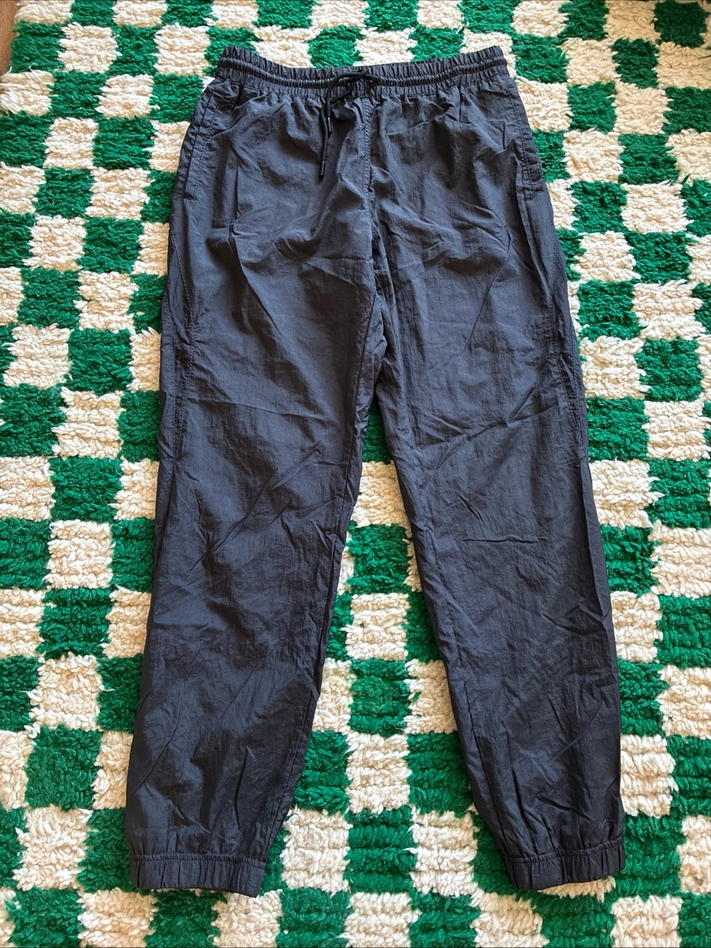 Aime Leon Dore x New Balance- black nylon Jogger pants